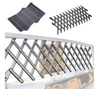Barriera per Finestrini Dell'auto per BYD Atto 1/2/3/Dolphin Surf 2025-2026 | 2 pezzi, Griglia di Ventilazione per Finestrino Auto, Estendibile Griglia di Protezione per Finestrini per Cani, 11.8x24CM