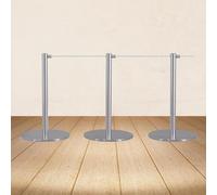 Barriera per Il Controllo della Folla con Corda, Barriere di Controllo Della Folla, per Esposizioni di Auto, Musei, Gallerie D'Arte, Impediscono Il Contatto Ravvicinato, Base Stabile