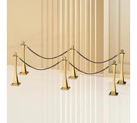 Barriera per Il Controllo della Folla in Acciaio Inossidabile, Barriere Anti-Folla, Corde e Pali per Locali di Lusso, Musei, Articoli per Feste