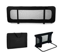 Kinderkraft Sponda letto Guard & Dream – Universale, Facile da piegare, Altezza regolabile, Nero