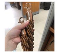 Barriera per montanti con ganci dorati per il controllo della folla e la gestione delle code in eventi e luoghi