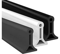 Barriera per pavimenti in silicone per ambienti umidi, Striscia sigillante per piatti doccia, Barriera per doccia, Diga per acqua per pavimenti per stanze umide, bagno, cucina, Diga per doccia in sili