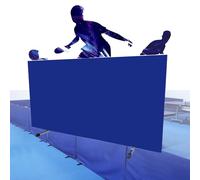 Barriera per Ping Pong, barriera Pieghevole Resistente per Ping Pong - 10 Pezzi di divisorio per la Privacy per competizioni di Club, allenamenti e Ostacoli Intorno al Campo (140x75 cm)
