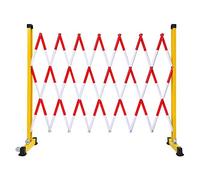 Barriera pieghevole retrattile, Cancello di recinzione pieghevole portatile indipendente, pali barricata in metallo con rotelle for musei, cinema, facile da spostare, rosso-8 m(Red,3.5m)