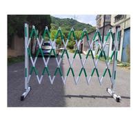Barriera regolabile espandibile per il controllo della folla e la sicurezza degli eventi. Barriera di sicurezza portatile durevole per eventi, festival e riunioni all'aperto