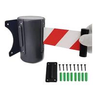 Barriera retrattile , Barriera di sicurezza for code a parete, barriera di sicurezza for code, nastro di sicurezza for code, cordone di sicurezza for aeroporti, banche, scuole(3M/9.8FT)