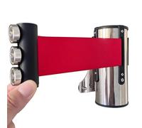 Barriera retrattile, barriera di sicurezza magnetica for montaggio a parete, cintura di controllo della folla, cordone di sicurezza da 2/3/5/10 m(3M/9.8FT)