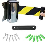 Barriera retrattile da parete, in acciaio inox, per controllo della folla, cancello automatico di decelerazione per eventi, feste e gestione delle code