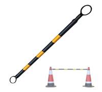 Barriera retrattile in plastica industriale in PVC | Multicolor, più pezzi, controllo della folla nei parcheggi in costruzione(E,1pc)