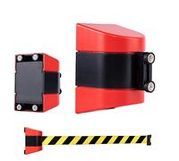 Barriera retrattile magnetica da parete, cordone di sicurezza per la gestione delle code, ideale per il controllo della folla e la sicurezza degli eventi