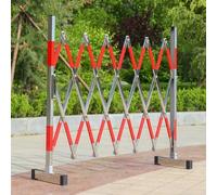Barriera Riflettente espandibile - Barriera temporanea Rimovibile per Il Controllo della Folla su Entrambi i Lati, per Uso Interno/Esterno, cancello Retrattile (Dimensioni: 1,2 m x 6 m / 3,9