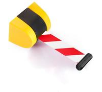 Barriera ritrattabile di controllo della folla Recinzione portatile di sicurezza per gli eventi Sistema di gestione della coda rosso regolabile della barriera pubblica espandibile ideale per i mercati