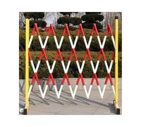 Barriera stradale in metallo, cancello temporaneo retrattile e portatile con rotelle e chiavistelli di sicurezza, adatto for ascensori e centri commerciali(1.2x2.5m)