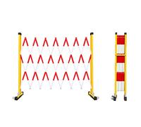 barriera stradale pieghevole, Barriera di sicurezza mobile for il traffico for centri commerciali chiusi/garage/cortile, recinzione retrattile for impieghi gravosi(1.2 Meter x 6m/3.9ft x 19.7ft)