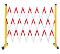 Barriera Stradale Retrattile - Recinzione in Fibra di Vetro Isolata, Tubo/Foglio Rete, con Carrucole per Il Controllo della Folla E La Gestione delle Corsie(Mesh Tube)