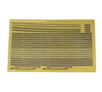 Barriere 1/700 Per La Marina Statunitense Della Seconda Guerra Mondiale - Pezzi In Metallo Fotogravato Per Modelli Di Nave Da Guerra E Portaerei