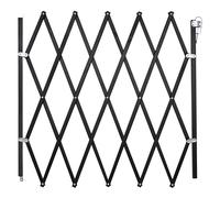 Barriere bois noir animaux - NORDLINGER PRO - Stop'Fix - Extensible 0,60-1,10m - Rapide a poser