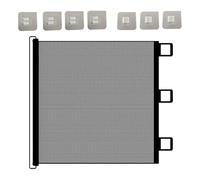 Barrière Chien - Barrière Rétractable Ajustable Animaux | Porte Sécurité Bébé Animaux - Entrée pour Cuisine Portes Intérieures Couloir Jardin Balcon Terrasse