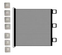 Barrière Chien - Barrière Rétractable Ajustable Animaux | Porte Sécurité Bébé Animaux - Entrée pour Cuisine Portes Intérieures Couloir Jardin Balcon Terrasse