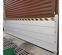 Barriere contro le inondazioni per garage, cantina, porta d'ingresso, dighe temporanee rimovibili, altezza 100 cm, larghezza 230 cm