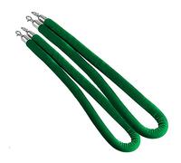 barriere, Corda di barriera lunga VIP con supporto, for eventi sul red carpet, feste a tema/(Green,0.9M/36Inch/3Ft)