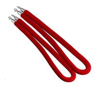 barriere, Corda di barriera lunga VIP con supporto, for eventi sul red carpet, feste a tema/(Red,1.2M/47Inch/4Ft)