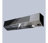 Barriere D'aria Barriera Aria Porta Barriera Aria Porta Ingresso Montaggio A Parete Regolazione A 2 Velocità for L'ingresso Di Centri Commerciali E Supermercati(White)