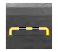 Barriere Di Sicurezza A Forma U, Dissuasori Parcheggio Ad Alta Visibilità E For Spazi, Protezione Pareti Garage Veicoli(100x20cm-2.0mm)