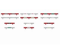 SCALEXTRIC C8191 Scalextric Crash Barriers With Stickers