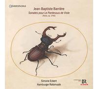 Barriere/ Eckert/ Hamburger Ratsmusik - Sonates Pour Le Pardessus