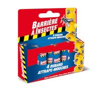 Barriere ha Insetti Barfly Nastro attrape-mouches 4 Rotoli, Rosso, 9.5 x 2 x 8 cm