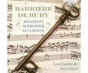 Barriere Jean-Bapti - Barriere & De Bury: Sonates Et Suites Pour Le