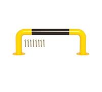 Barriere Parcheggio Barriera Di Sicurezza Per Parcheggio Industriale A Forma Di U, Parapetto Anticollisione In Acciaio Resistente Per Garage, Vialetto E Parcheggio (10pcs,80x30cm/31.5x11.8in)