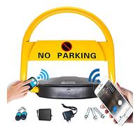 Barriere Parcheggio Elettrica Serratura del telecomando solare,Sensore batteria al litio,APP Bluetooth Parcheggio Blocco Posto Auto con allarme barriera automatica Impermeabile e anticollisione