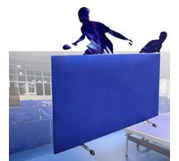 Barriere per Ping Pong, divisori per Allenamento di Ping Pong, schermi divisori Resistenti per la Privacy per la Pratica al Chiuso, 6 Barriere da Competizione per scuole e stadi (Blu, 140x75