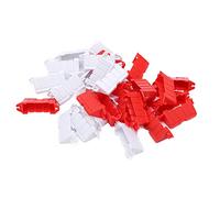 Barriere Stradali in Plastica 30 Pezzi, Transenne di Sicurezza Resistenti | Plastica di alta qualità, adatta a tutte le auto RC, leggera e portatile, facile da installare, soddisfa varie esigenze