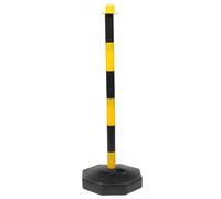 Barrières de stationnement, 1 Pièce, Base remplissable, cônes de signalisation routière, barrières de contrôle des foules, bornes de signalisation et de contrôle de la Circulation