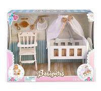 Barriguitas - Set de Lettino, Seggiolone e Accessori, 700015557