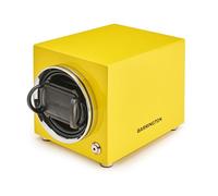 BARRINGTON Carica orologi Singolo per Orologi Automatici con Motore Giapponese Silenzioso | TPD Regolabile 650-1950 | Funzionamento AC | Batteria di Riserva - Giallo Elettrico