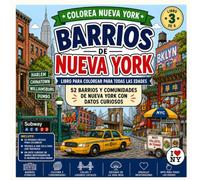 Barrios de Nueva York: 52 Barrios y Comunidades Históricas para Colorear con Datos Curiosos
