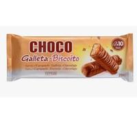 Barritas de Galleta y Caramelo Bañadas de Chocolate con Leche, 200g. Pack de 3