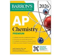 AP Chemistry Premium, 2026: Prep Book with 6 Practice Tests + Comprehensive Review + Online Practice