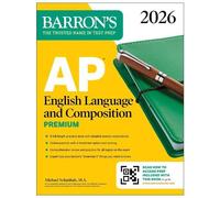 Barron's Educat AP English Language and Composition Premium, 2026: P (Tascabile)