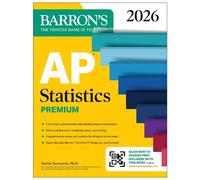 Barron's Educat AP Statistics Premium, 2026: Prep Book with 9 Practi (Tascabile)