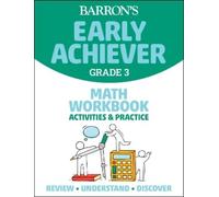 Barron's Educat Barron's Early Achiever: Grade 3 Math Workbook Activ (Tascabile)