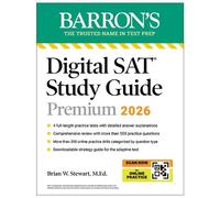 Barron's Educat Digital SAT Study Guide Premium, 2026: 3 Practice Te (Tascabile)