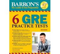 Barron's Educational Series David Freeling Vince Kot 6 GRE Practice (Tascabile)