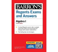Barron's Educational Series Ga Regents Exams and Answers: Algebra I (Tascabile)