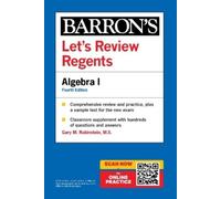 Barron's Educational Series Gary Let's Review Regents: Algebra I, F (Tascabile)
