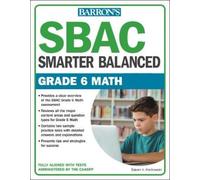 Barron's Educational Series Steven A. Kr SBAC Grade 6 Math: Smarter (Tascabile)